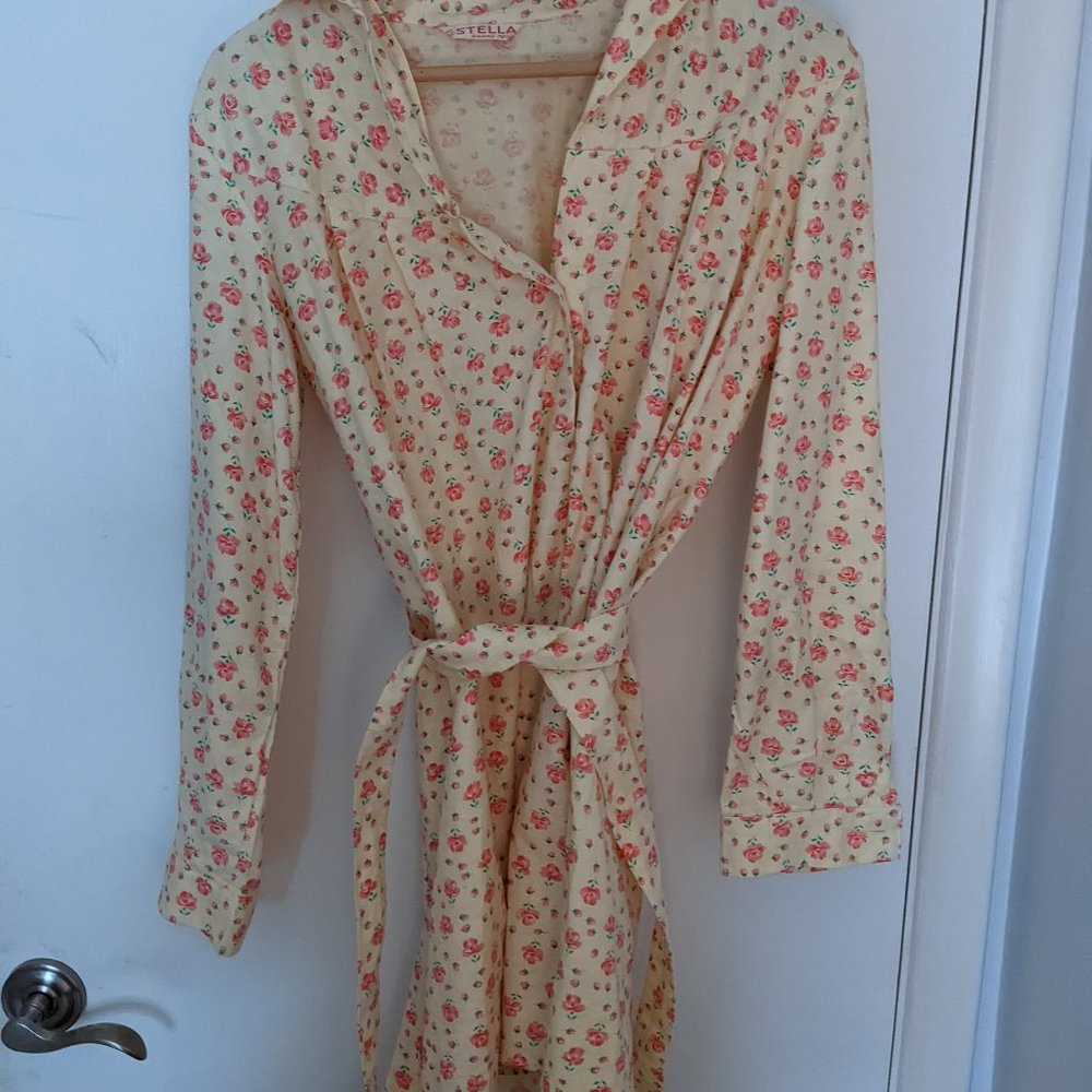 Vintage French style floral mini dress